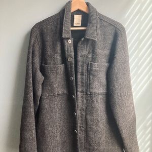 Baldwin Kansas City wool button down size Small